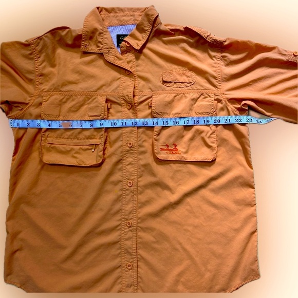 Cabela’s Guidewear Women’s Fishing Camp Shirt Vented With UV Protection Size M - Picture 11 of 12